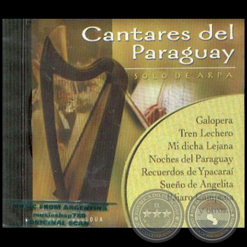 CANTARES DEL PARAGUAY - SOLO DE ARPA